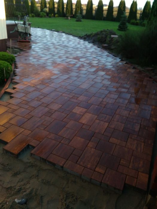 Układanie kostki brukowej,kompleksowo brukarstwo