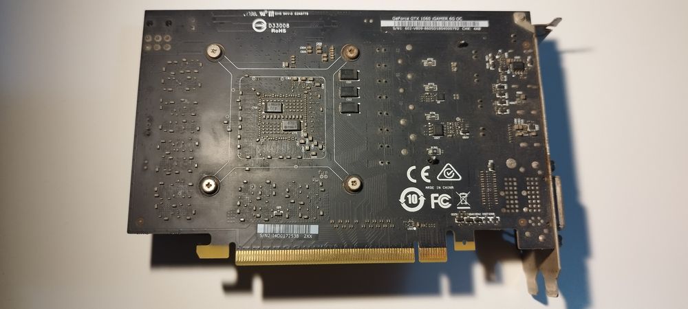 Placa Gráfica GTX 1060 6GB NVIDIA