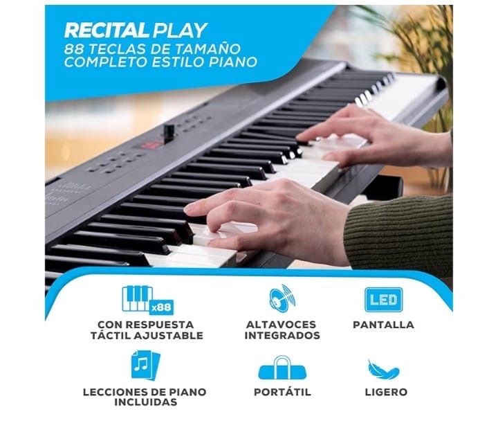 Teclado Piano Digital como Novo