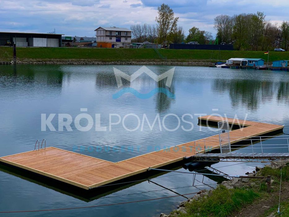 Pomost pływający 84mkw