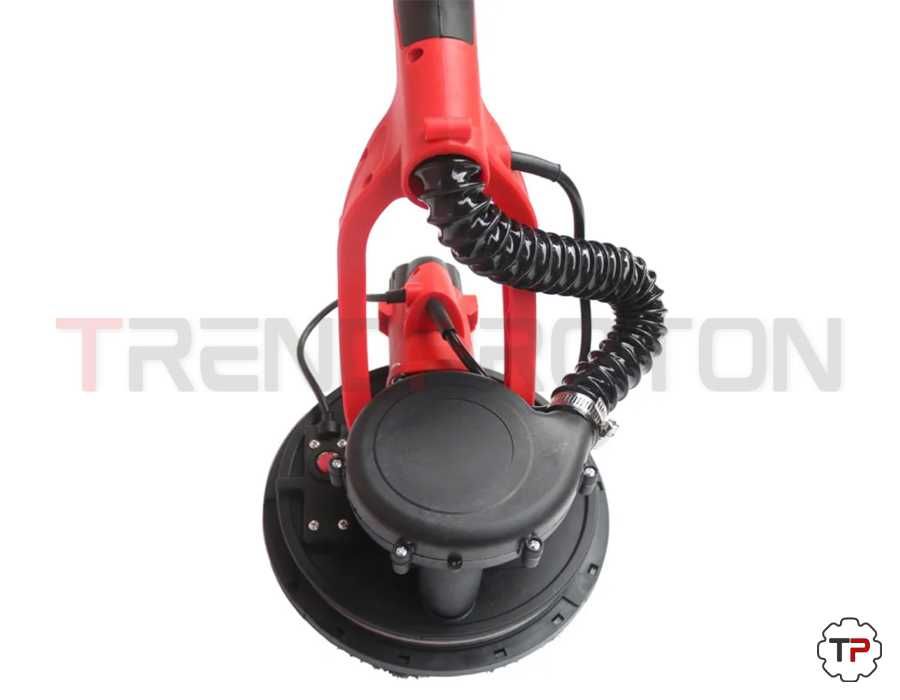 Lixadora de Paredes e Tecto c/Mangueira/Saco de Aspiração/ luz led/1hp