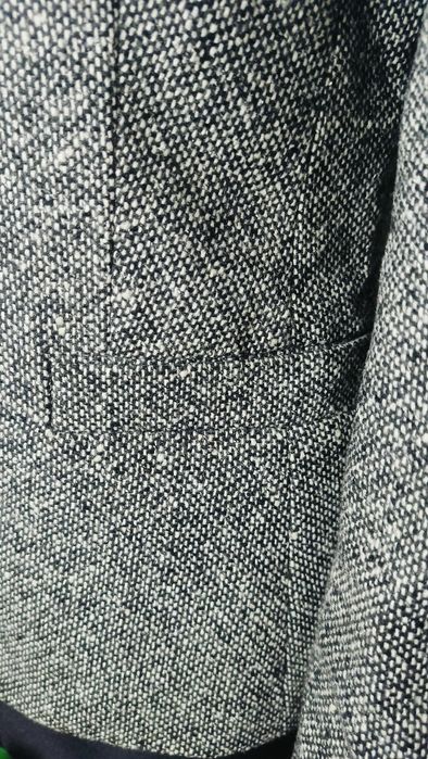 Żakiet szary melanż