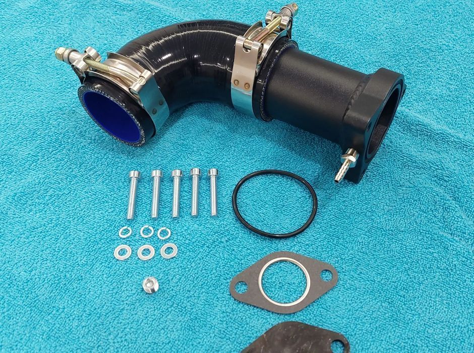 57mm - Kit Anulação EGR VW Passat B5.5 Audi A4 B6 PD 130cv - Preto