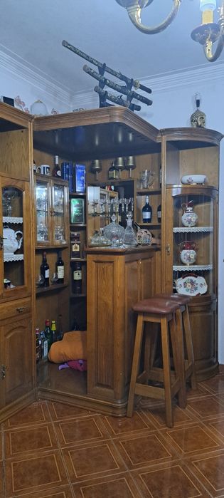 Móvel de Sala c/bar e decoração