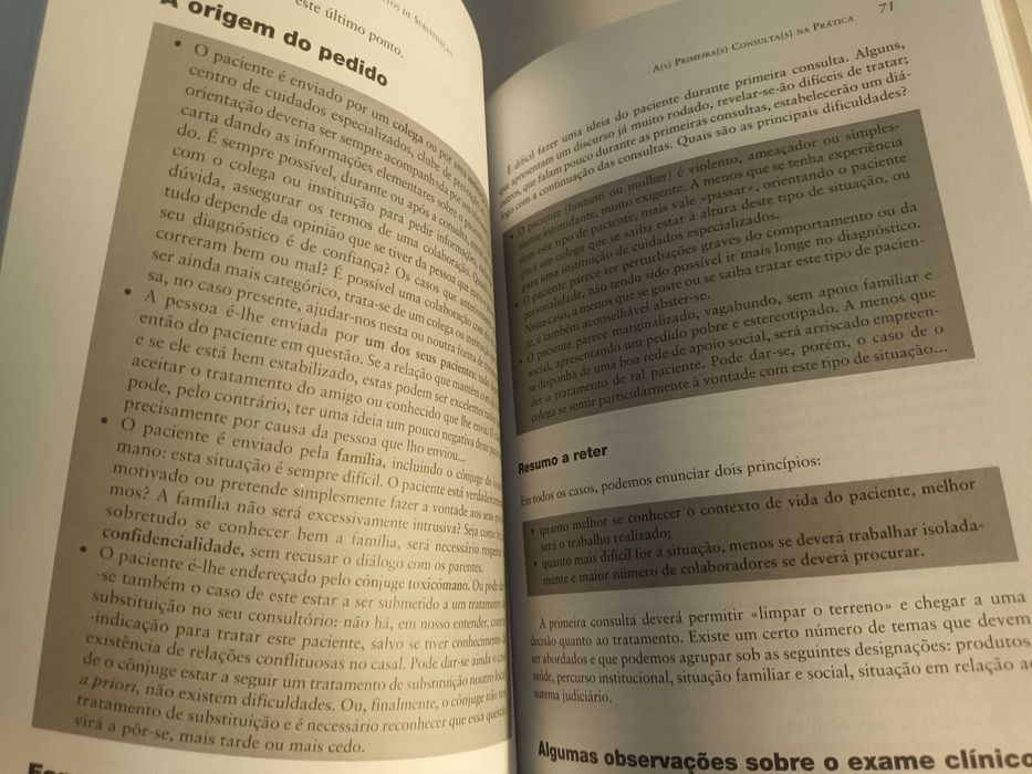 "A Metadona e os Tratamentos de Substituição"