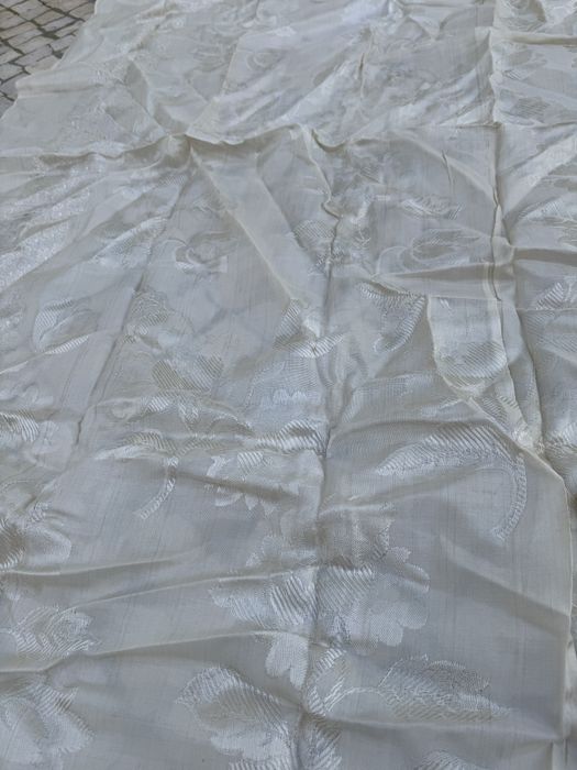 Toalha de linho beje