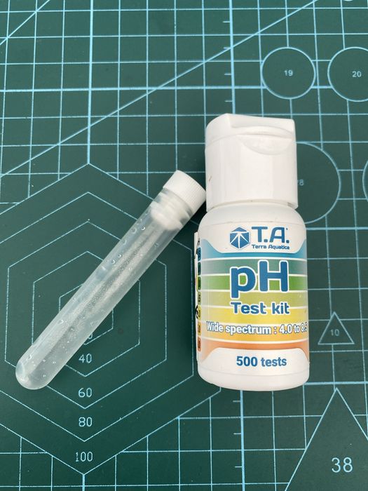 Tester PH Terra Aquatica - kropelkowy tester ph