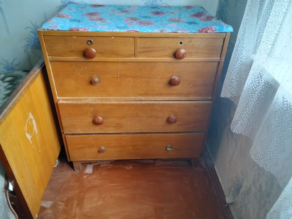 Комод дубовый винтаж