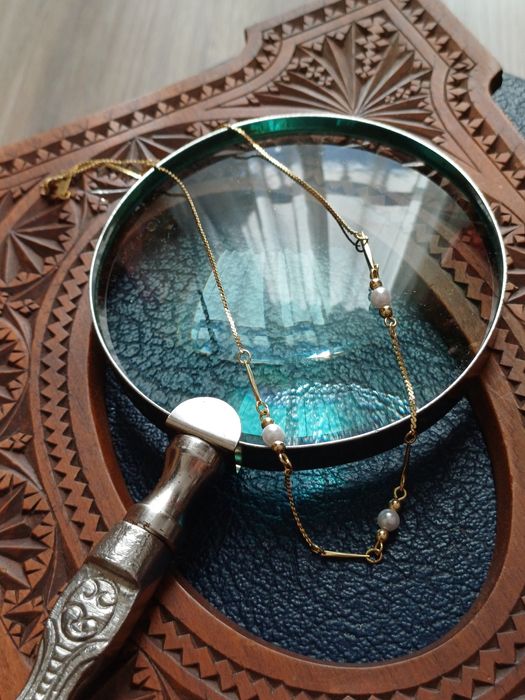 Naszyjnik kolia celebrytka sztuczne perły