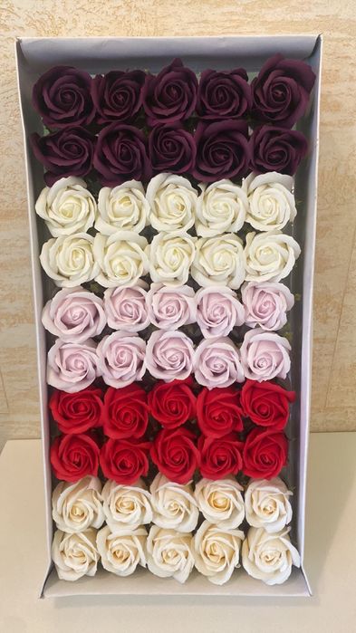 Квіти з мила ! Мильні троянди !