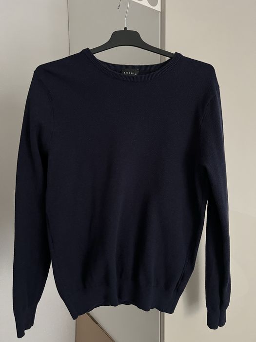 Granatowy sweter męski Vistula