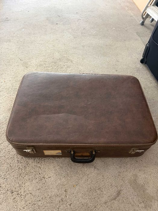 Mala vintage - de coleção (Castanho escuro)