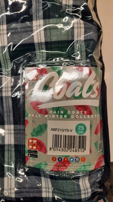 Capa impermeável para cão