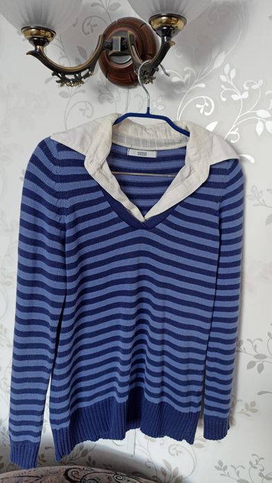 Светр в смужку Size 10 Mark & Spencer