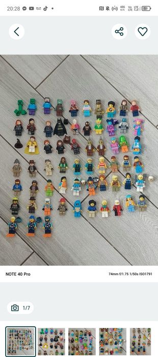 Ludziki Lego(City, DC, Star Wars, Marvel, Harry Potter, Jurassic world )