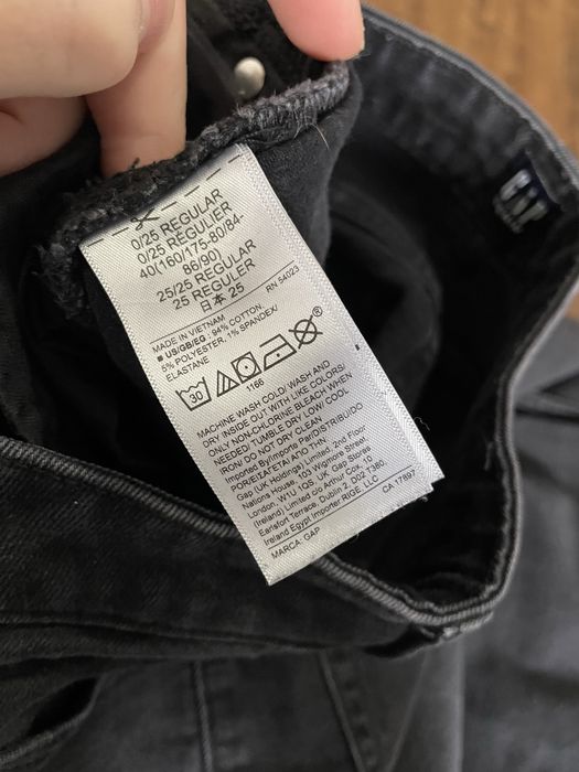 Джинсы женские gap черные