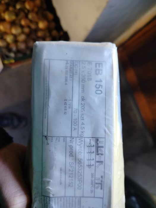 Elektrody spawalnicze