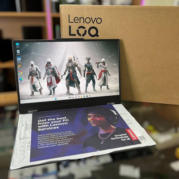Новий! Ноутбук Lenovo LOQ 15ARP9 |Ryzen 5 7235HS|RTX 4050|16GB|144Hz