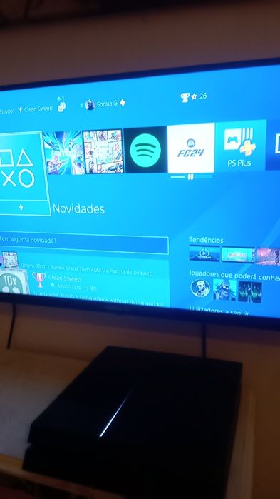 PlayStation 4 com comado