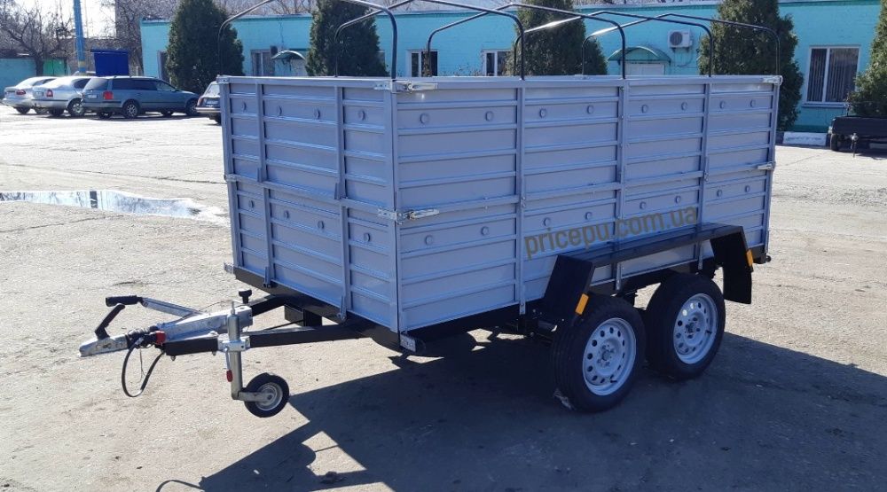 Двохосний Причіп для Легкового Авто. КременьКРД. Прицеп для авто