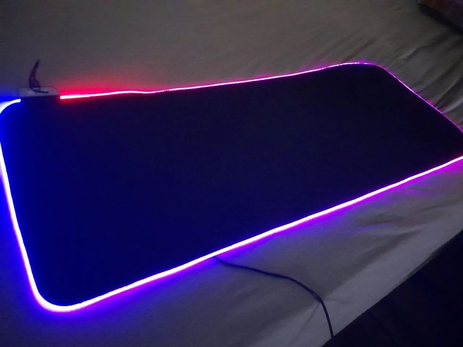 Podkładka gamingowa led