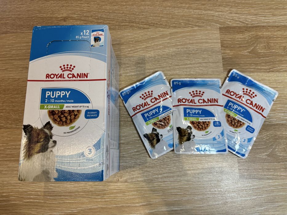 Вологий корм для цуценят Royal canin XSMALL PUPPY GRAVY / Роял канин