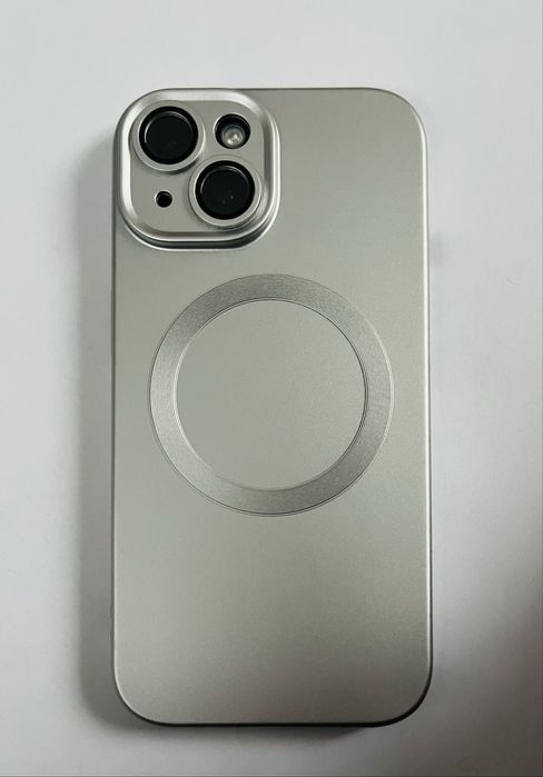 чохол сірий для iphone 15, б/у