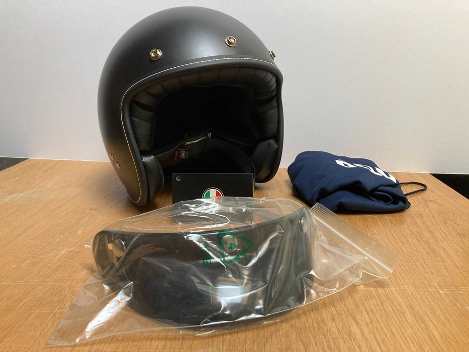 Capacete AGV RP60 XL preto mate (novo)