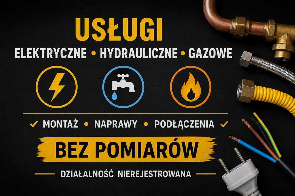 Elektryka,hydraulika,gaz