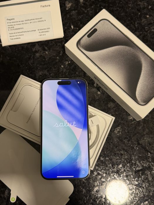 Iphone 15 Pro branco 128gb