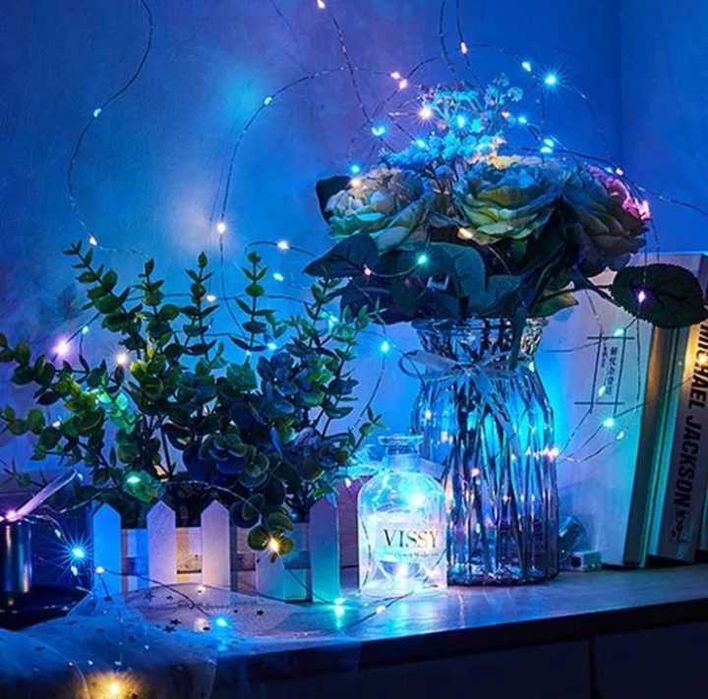 USB светодиодная гирлянда 10 метров