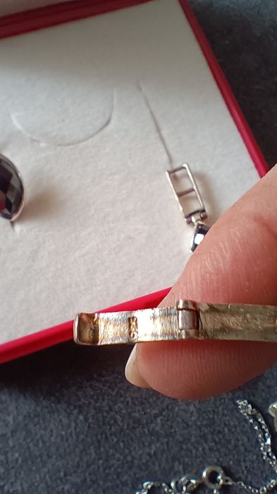 Zestaw biżuterii srebrnej 925+gratis