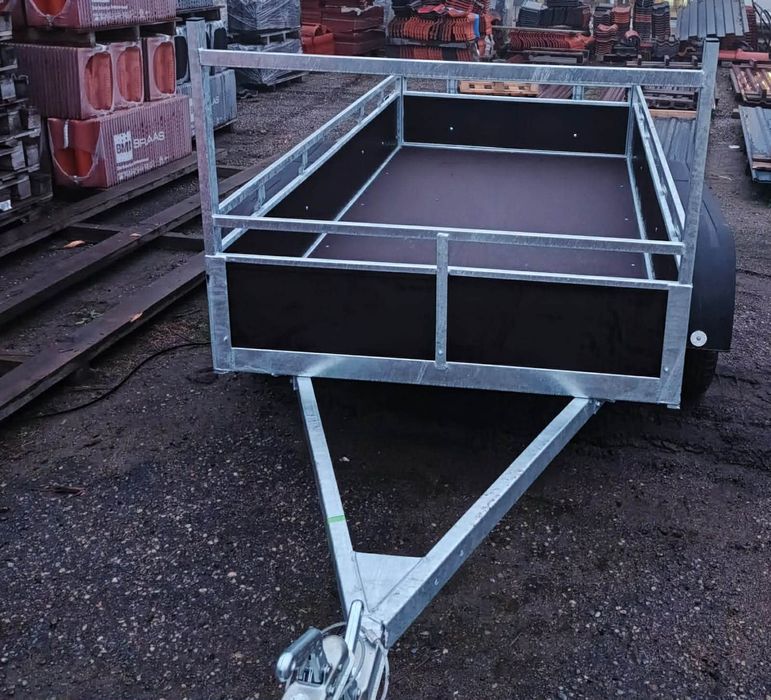 Przyczepka samochodowa dwuosiowa 750kg wymiary 258/131