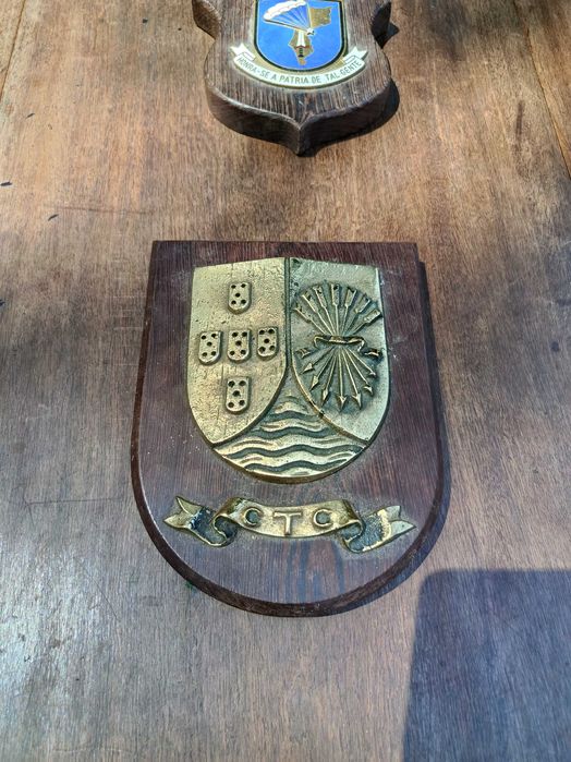 Cresta Ultramarina Batalhão caçadores Moçambique 18 cm