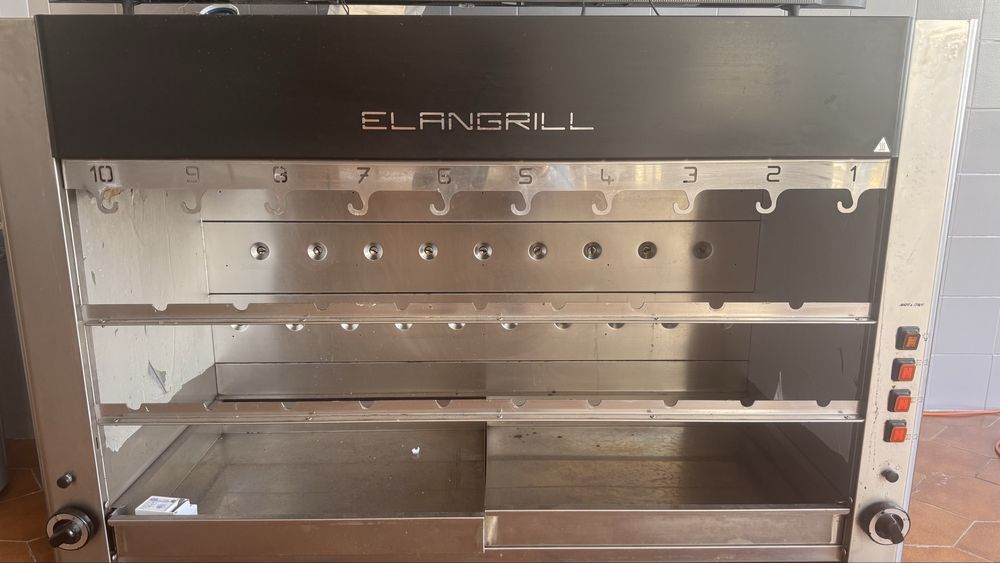 Churrasqueira a GAS rodizio Elangrill