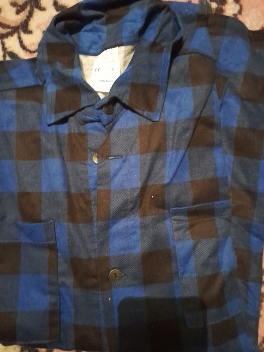 Przyłbica spawalnicza+ubranie.