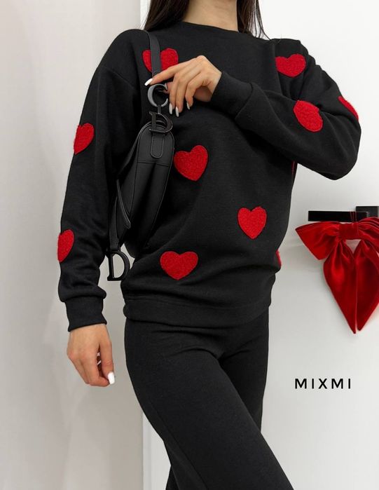 Жіночий костюм Ангора з сердечками