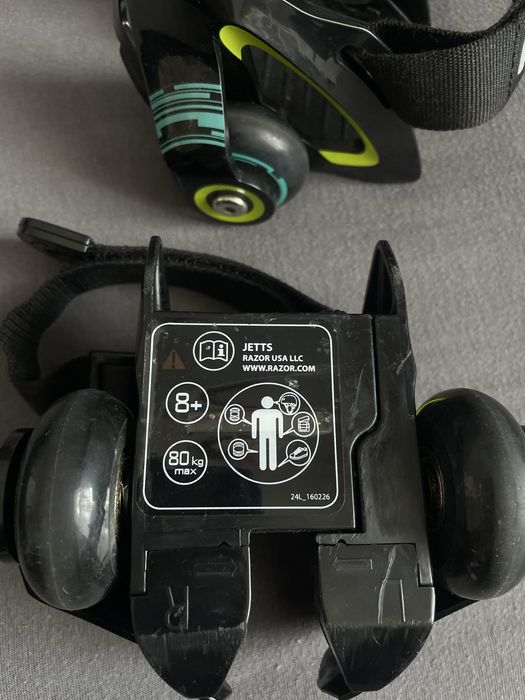Wrotki na buty Razor Jetts regulowane