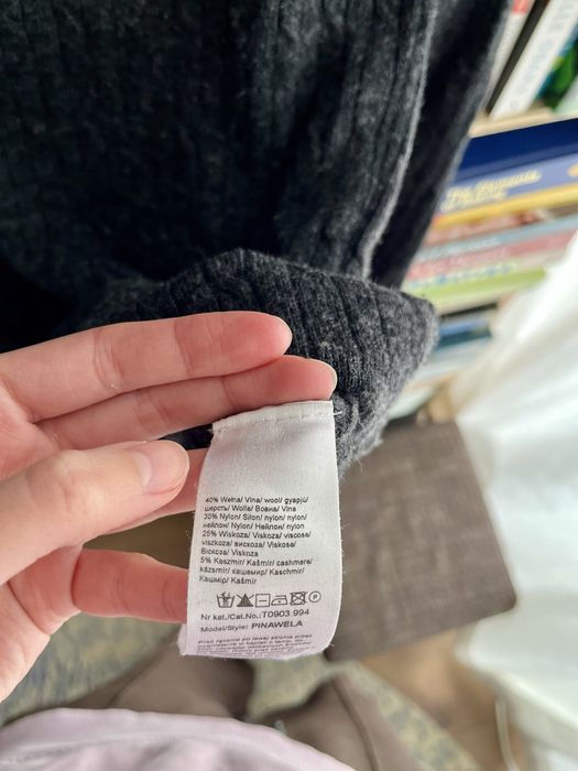 Sweter z Wełną i kaszmirem Tatuum L