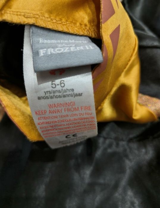 Sukienka anny anna kraina lodu frozen disney roz. 110-116 cm