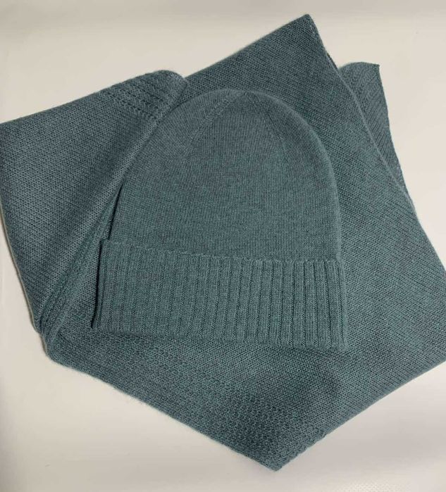 Бактус 100 % Кашемір Косинка Шаль Палантін Шарф шапка біні кашемірова