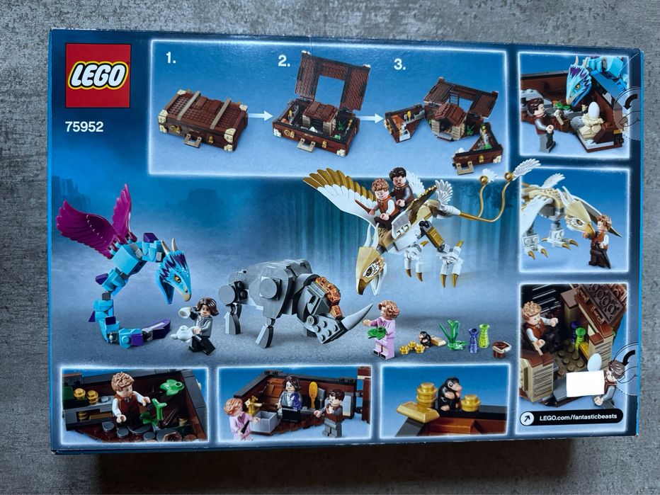 確認ˊᵕˋ Lego 75952 Fantastyczne zwierzęta Newt'a walizka Fantastic Beasts