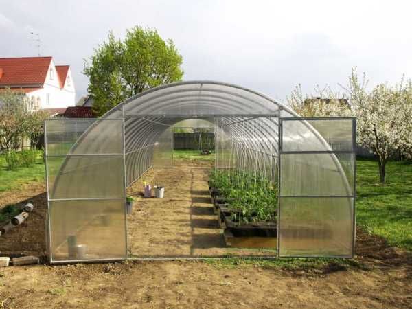 Szklarnia Tunel Ogrodowy Poliwęglan 4/6mm 4m x 4/6/8/10 Profil 40x20mm