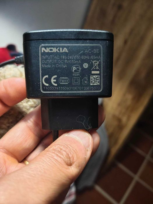 Carregador Nokia dos antigos