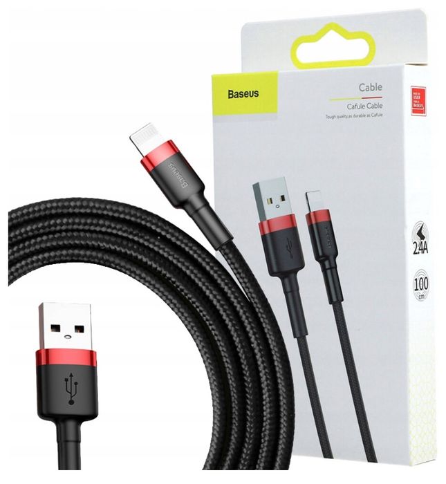 Kabel Przewód Do Lightning/Usb Do Iphone Mocny Pleciony