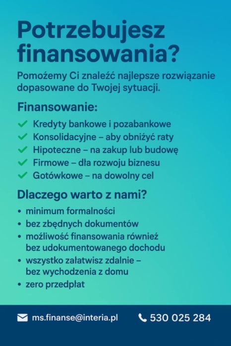 Kredyt bez dochodów kredyt firmowy