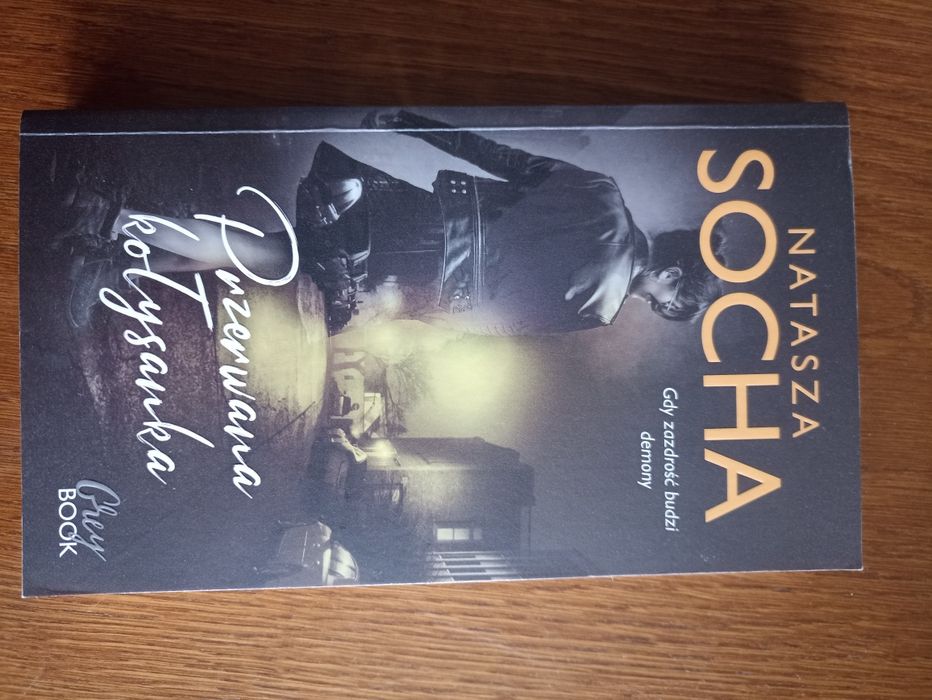 Książka Nataszy Sochy "Przerwana kołysanka"