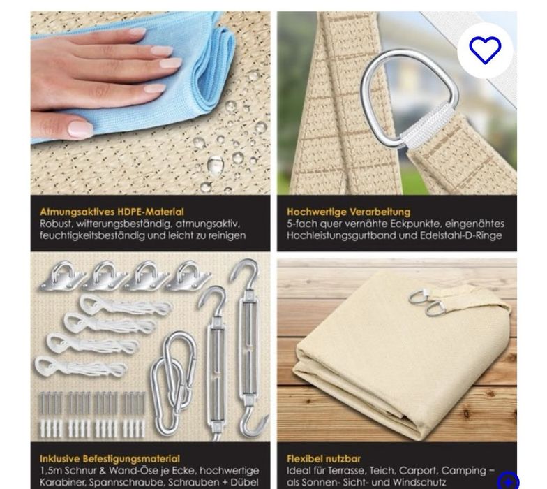 Żagiel przeciwsłoneczny, Kesser