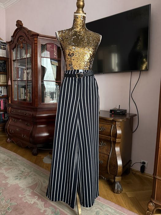 Spodnie w paski Gina Tricot XS/34