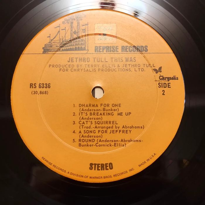 Виниловая пластинка Jethro Tull This Was